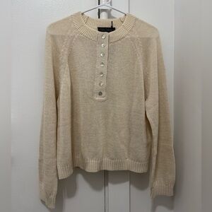 ZARA BUTTON KNIT JUMPER